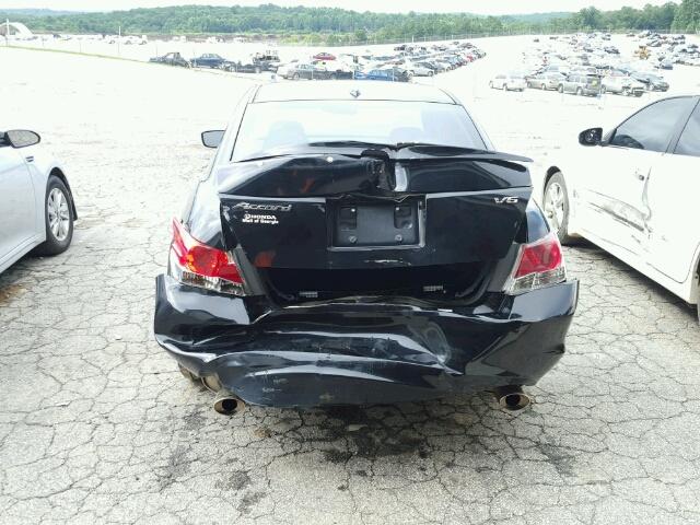 1HGCP36888A055441 - 2008 HONDA ACCORD EX- BLACK photo 9