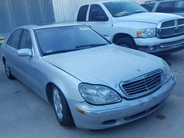 WDBNG75J82A283142 - 2002 MERCEDES-BENZ S 500 SILVER photo 1