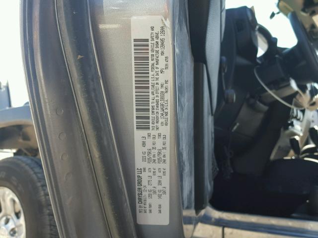 1C4AJWAG8FL599320 - 2015 JEEP WRANGLER S SILVER photo 10