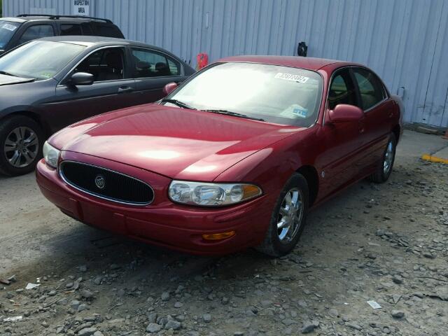 1G4HR54KX3U224256 - 2003 BUICK LESABRE LI BURGUNDY photo 2