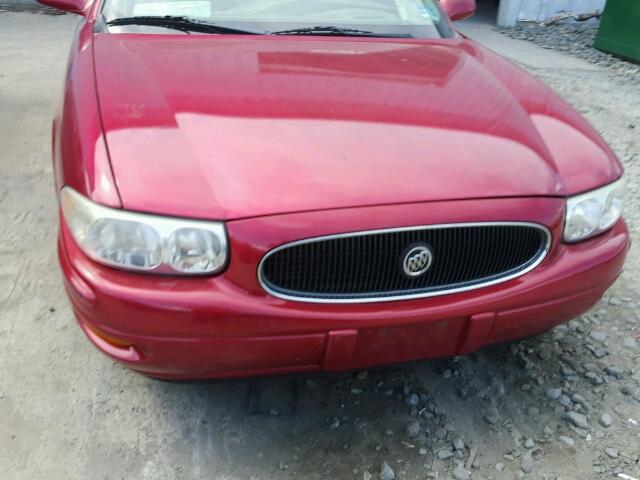 1G4HR54KX3U224256 - 2003 BUICK LESABRE LI BURGUNDY photo 9