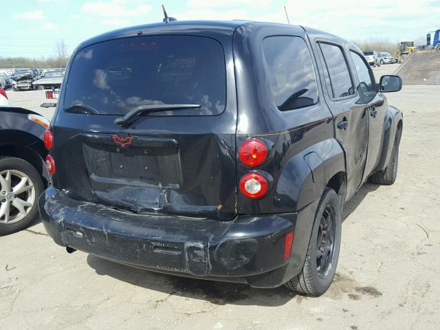 3GNDA13D88S538007 - 2008 CHEVROLET HHR LS შავი ფოტო 4