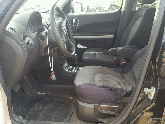 3GNDA13D88S538007 - 2008 CHEVROLET HHR LS შავი ფოტო 5