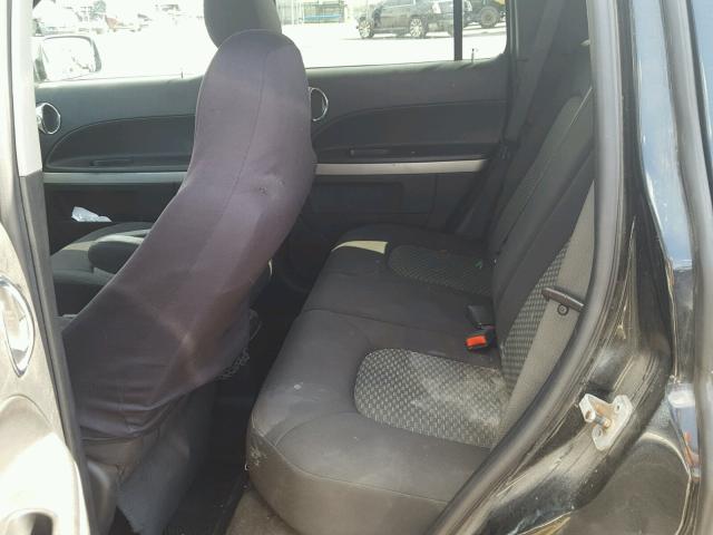 3GNDA13D88S538007 - 2008 CHEVROLET HHR LS შავი ფოტო 6