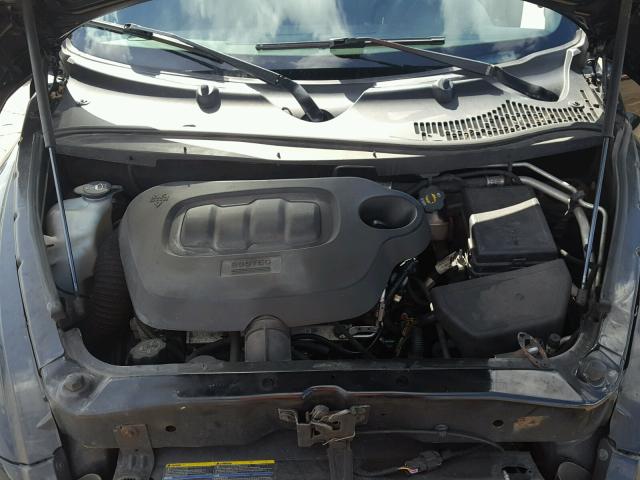 3GNDA13D88S538007 - 2008 CHEVROLET HHR LS შავი ფოტო 7