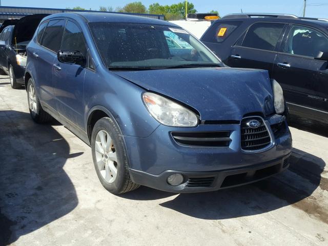 4S4WX85D674410817 - 2007 SUBARU B9 TRIBECA BLUE photo 1