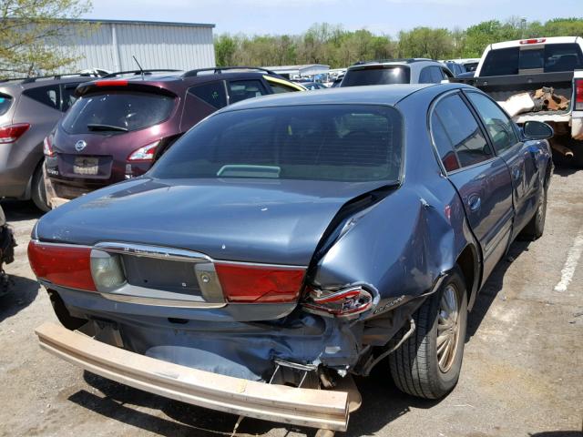 1G4HP54K224215636 - 2002 BUICK LESABRE CU BLUE photo 4