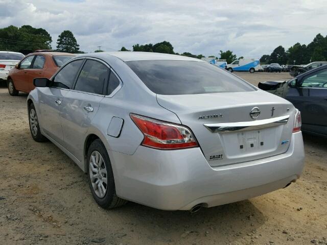 1N4AL3AP2DC121857 - 2013 NISSAN ALTIMA 2.5 SILVER photo 3