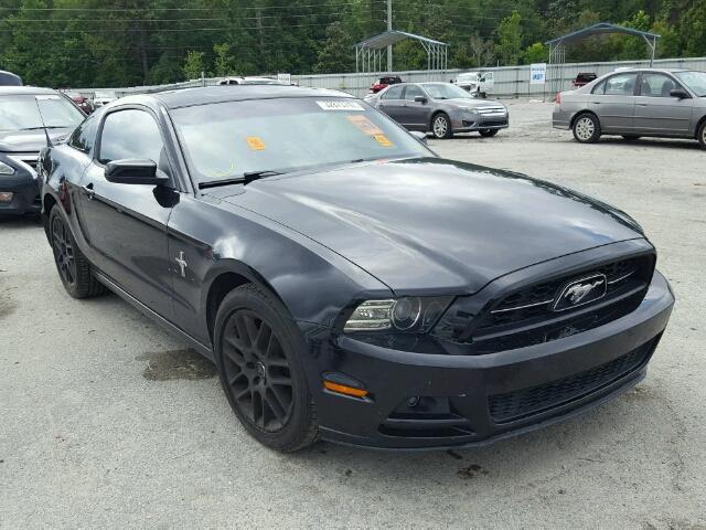 1ZVBP8AM1D5212691 - 2013 FORD MUSTANG BLACK photo 1