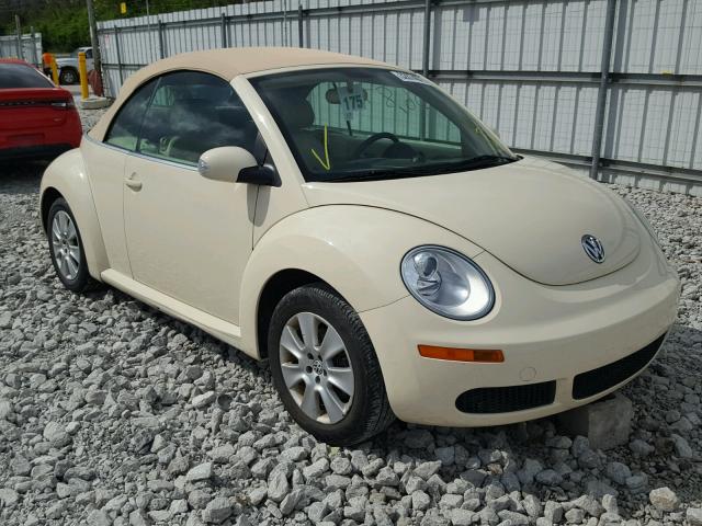 3VWRF31Y59M409131 - 2009 VOLKSWAGEN NEW BEETLE BEIGE photo 1