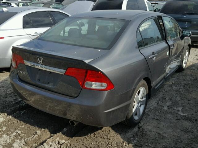 2HGFA1F66BH008970 - 2011 HONDA CIVIC LX-S Մոխրագույն լուսանկար 4