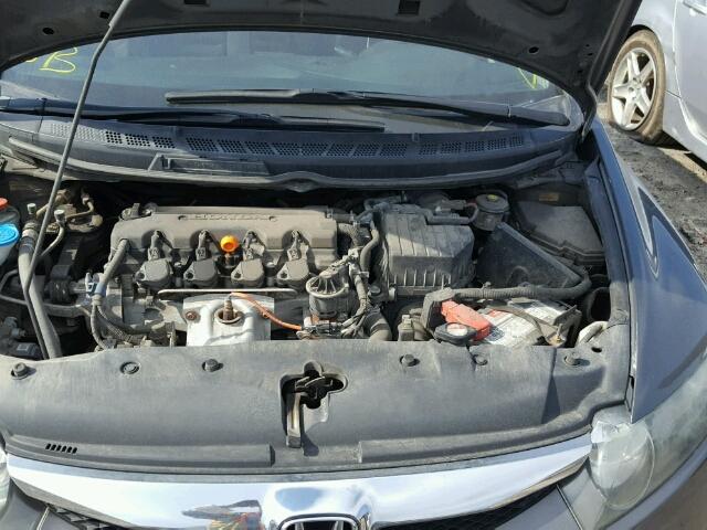 2HGFA1F66BH008970 - 2011 HONDA CIVIC LX-S Մոխրագույն լուսանկար 7
