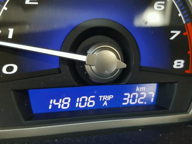 2HGFA1F66BH008970 - 2011 HONDA CIVIC LX-S Մոխրագույն լուսանկար 8