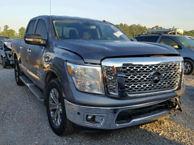 1N6AA1E68HN523993 - 2017 NISSAN TITAN SV GRAY photo 1