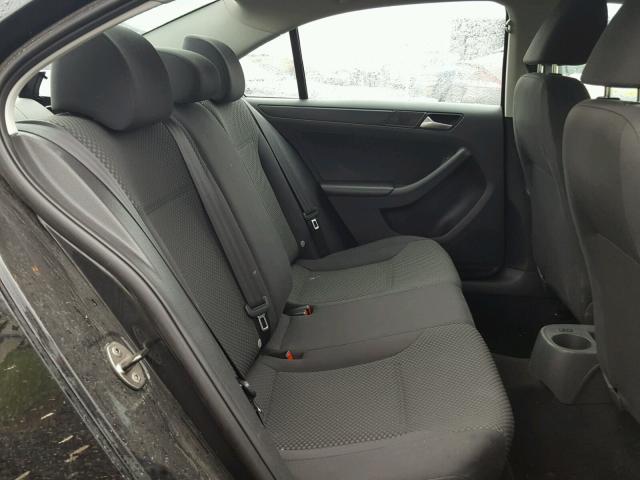 3VW2K7AJ6DM236848 - 2013 VOLKSWAGEN JETTA BASE 黑色 照片 6