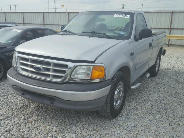 2FTRF17274CA91575 - 2004 FORD F-150 HERI SILVER photo 2