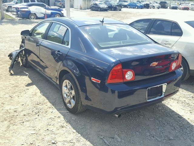 1G1ZC5EB1AF271291 - 2010 CHEVROLET MALIBU 1LT 蓝色 照片 3