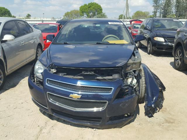 1G1ZC5EB1AF271291 - 2010 CHEVROLET MALIBU 1LT 蓝色 照片 9