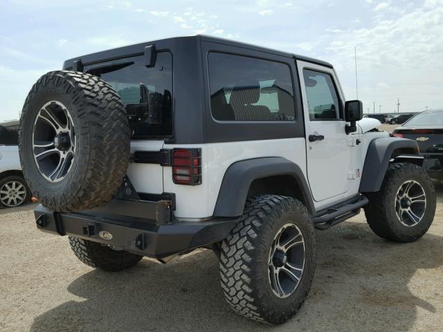 1C4AJWAG3CL161607 - 2012 JEEP WRANGLER S WHITE photo 4