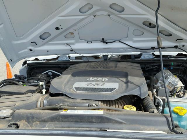 1C4AJWAG3CL161607 - 2012 JEEP WRANGLER S WHITE photo 7