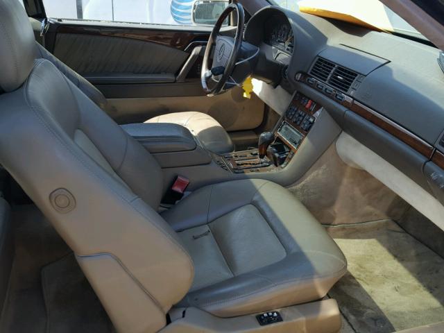 WDBGA76E5SA265810 - 1995 MERCEDES-BENZ S 600 BEIGE photo 5