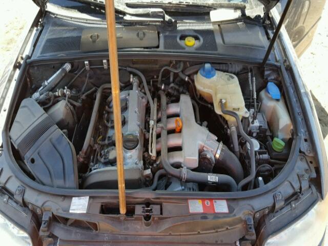 WAUJC68E44A027956 - 2004 AUDI A4 1.8T GRAY photo 7