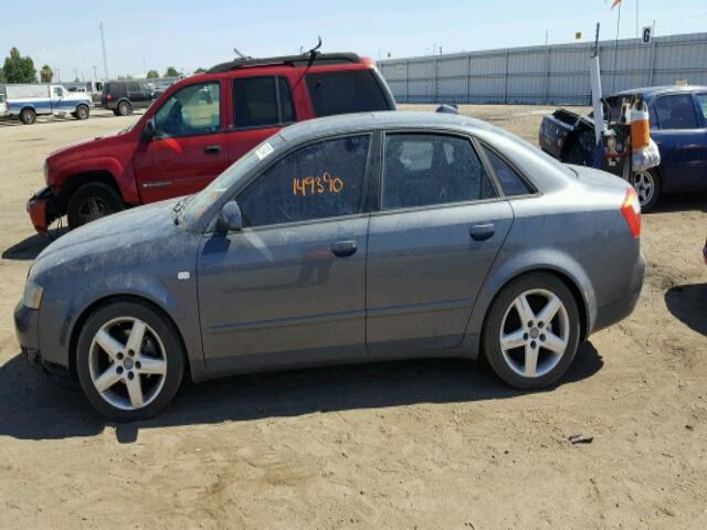 WAUJC68E44A027956 - 2004 AUDI A4 1.8T GRAY photo 9