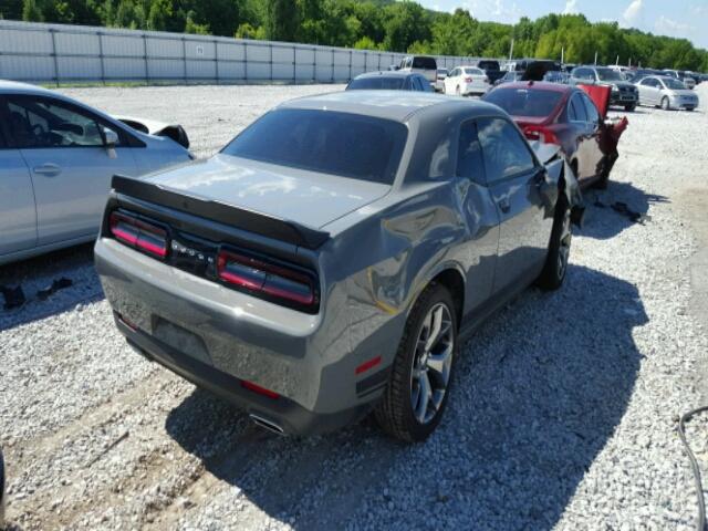 2C3CDZAG9HH555509 - 2017 DODGE CHALLENGER GRAY photo 4