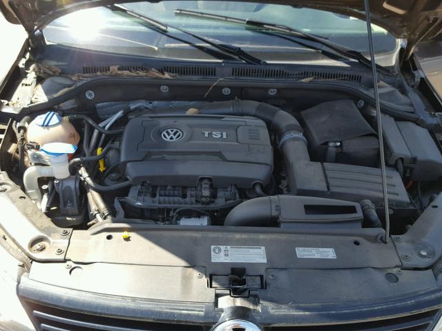3VWD17AJ4EM242029 - 2014 VOLKSWAGEN JETTA SE BROWN photo 7