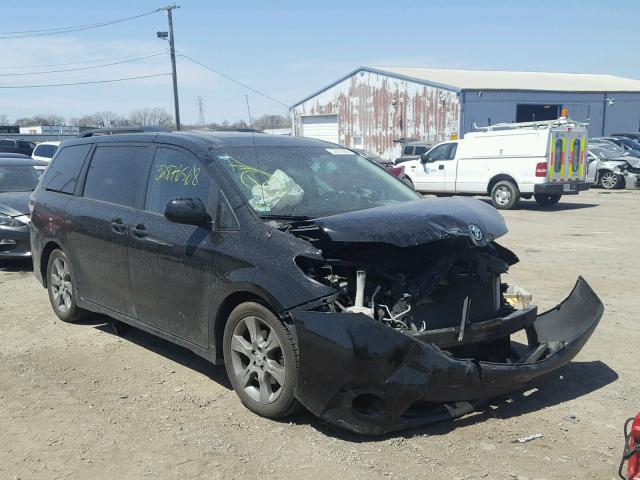 5TDXK3DC4BS066923 - 2011 TOYOTA SIENNA SPO BLACK photo 1