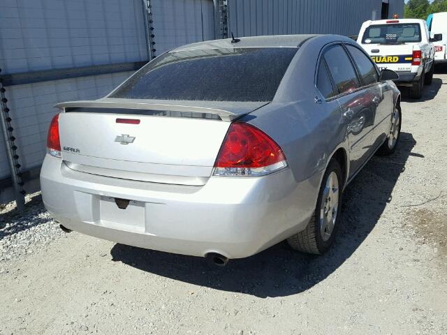 2G1WD58C179270289 - 2007 CHEVROLET IMPALA SUP SILVER photo 4