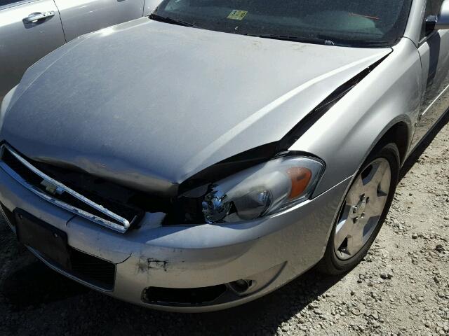 2G1WD58C179270289 - 2007 CHEVROLET IMPALA SUP SILVER photo 9