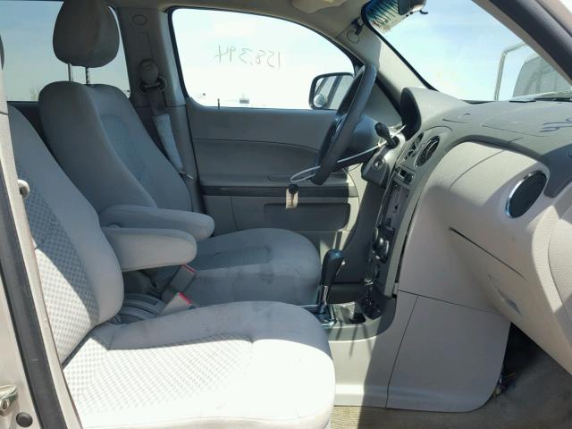 3GNDA13D17S562891 - 2007 CHEVROLET HHR LS SILVER photo 5