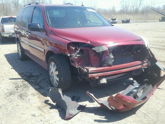 5GADV33L45D209771 - 2005 BUICK TERRAZA CX MAROON photo 1