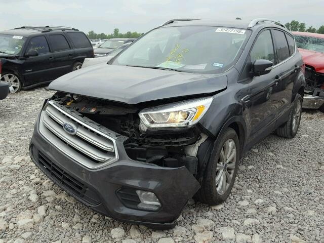 1FMCU0J96HUB52315 - 2017 FORD ESCAPE TIT GRAY photo 2