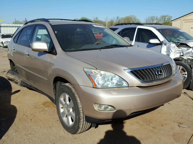 2T2HK31U98C091914 - 2008 LEXUS RX 350 GOLD photo 1