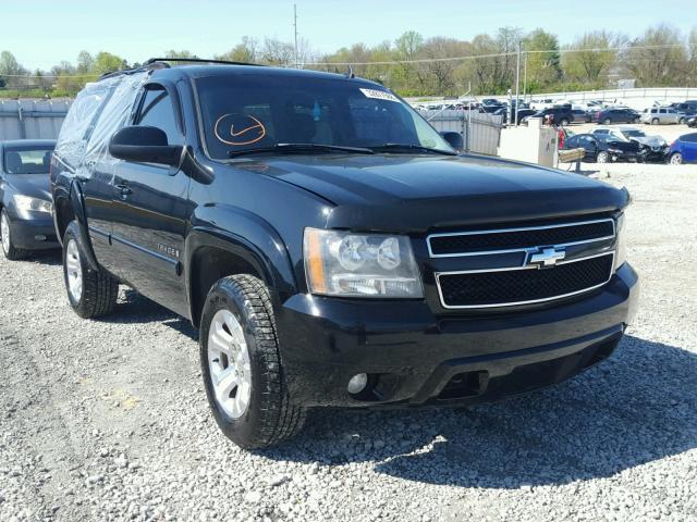 1GNFK13027R262363 - 2007 CHEVROLET TAHOE K150 BLACK photo 1