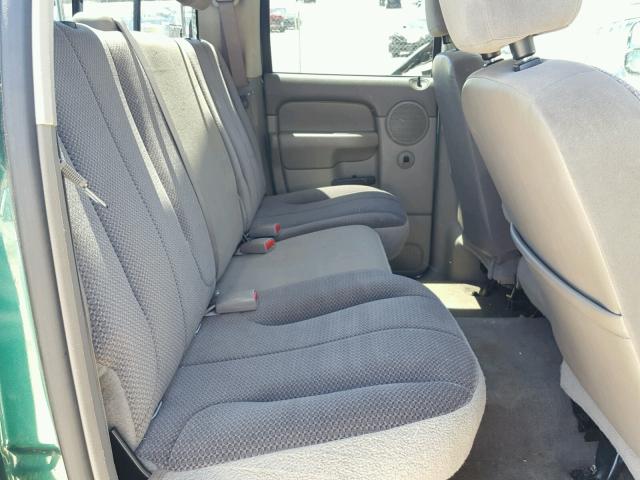 3D7KA28D74G157573 - 2004 DODGE RAM 2500 S GREEN photo 6