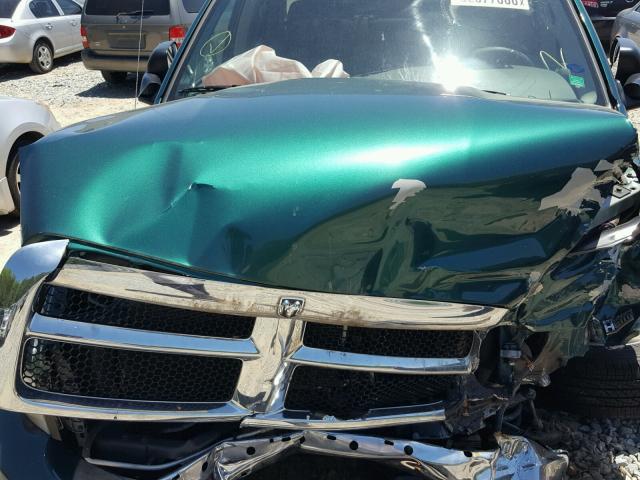 3D7KA28D74G157573 - 2004 DODGE RAM 2500 S GREEN photo 7