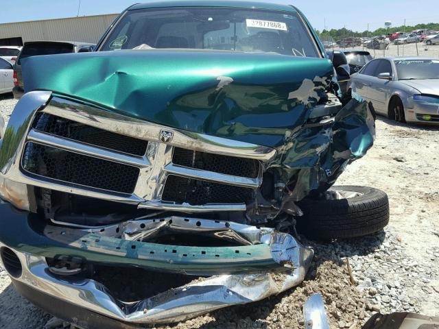 3D7KA28D74G157573 - 2004 DODGE RAM 2500 S GREEN photo 9