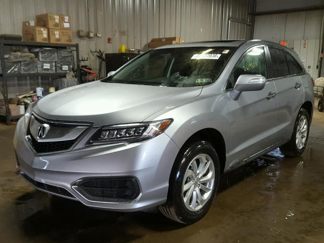 5J8TB4H3XJL004314 - 2018 ACURA RDX BASE GRAY photo 2