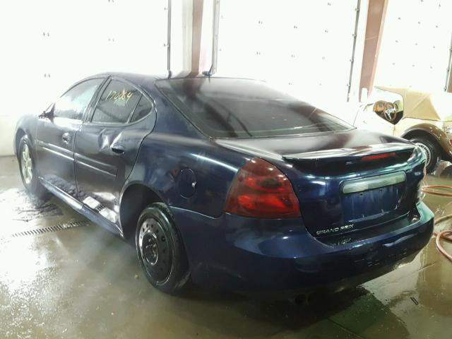 2G2WP552881138581 - 2008 PONTIAC GRAND PRIX Mavi foto 3