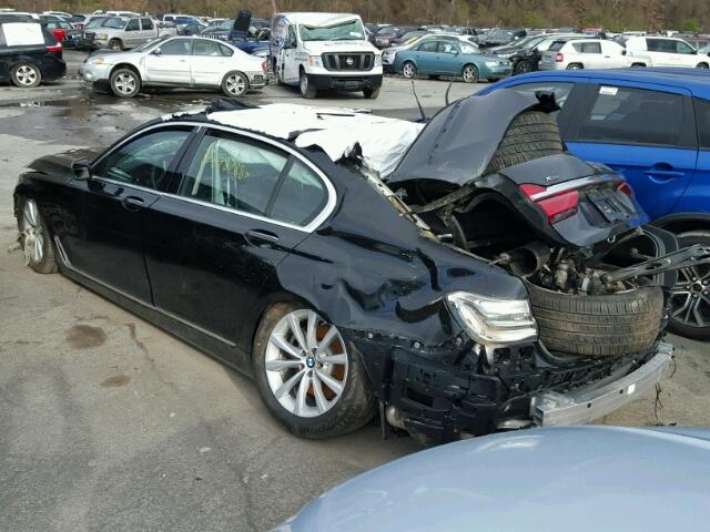 WBA7E4C5XJGV23787 - 2018 BMW 740 XI BLACK photo 3