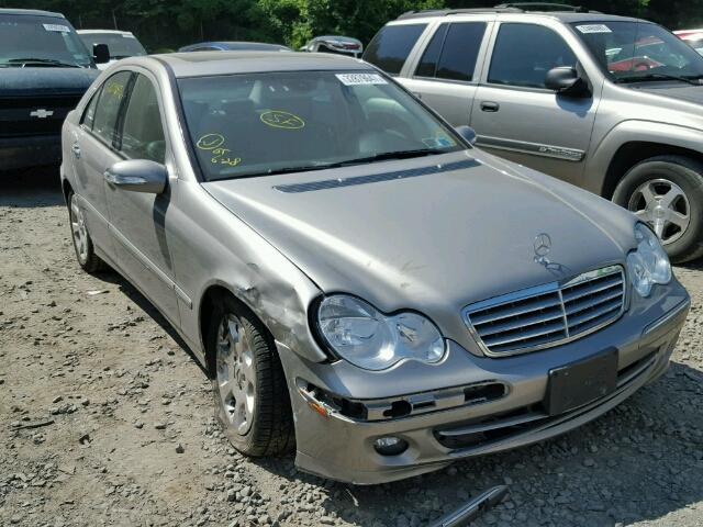 WDBRF92H16F803658 - 2006 MERCEDES-BENZ C GENERATI SILVER photo 1
