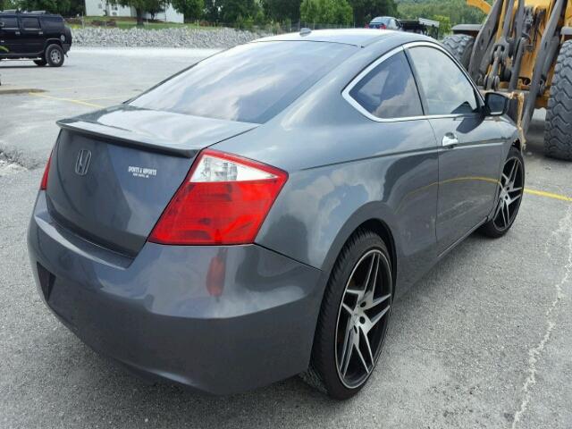 1HGCS2B88AA010567 - 2010 HONDA ACCORD EXL GRAY photo 4