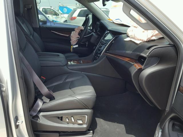 1GYS3HKJ8GR384551 - 2016 CADILLAC ESCALADE E WHITE photo 5