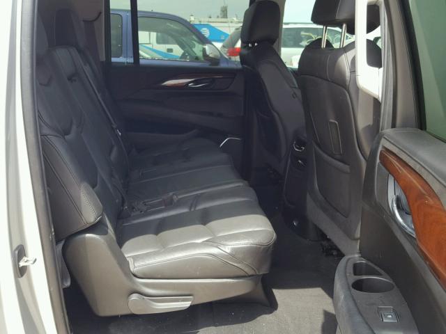 1GYS3HKJ8GR384551 - 2016 CADILLAC ESCALADE E WHITE photo 6