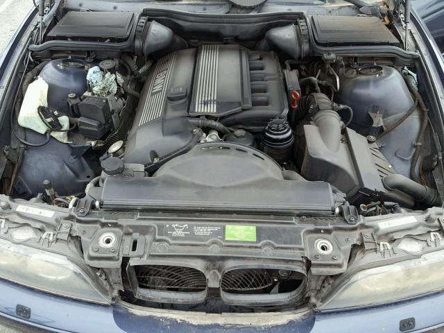 WBADS43433GE11339 - 2003 BMW 525 IT AUT BLUE photo 7