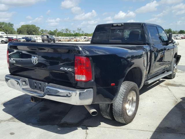 3C63RRHL2EG174569 - 2014 RAM 3500 SLT BLACK photo 4