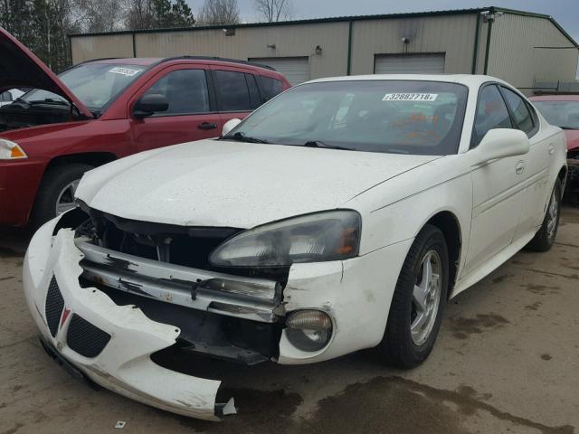 2G2WS522341325840 - 2004 PONTIAC GRAND PRIX WHITE photo 2